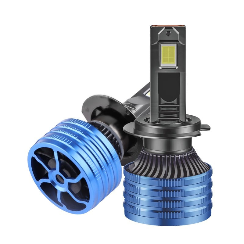 Auto si Moto - Electrice auto - Iluminare si semnalizare - Becuri auto - Set 2 LED-uri Auto Techstar® P41, H7, 100w, 16000 Lumeni, 6500K, AUTO, 12-24 Volti, CSP, Canbus, Miez Cupru, Radiator - Infinity.ro