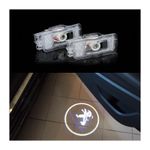 Auto si Moto - Electrice auto - Iluminare si semnalizare - Becuri auto - Set 2 Bucati Emblema Logo LED Portiera dedicata Marca Auto PEUGEOT - Infinity.ro