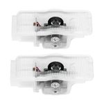 Auto si Moto - Electrice auto - Iluminare si semnalizare - Becuri auto - Set 2 Bucati Emblema Logo LED Portiera dedicata Marca Auto PEUGEOT - Infinity.ro