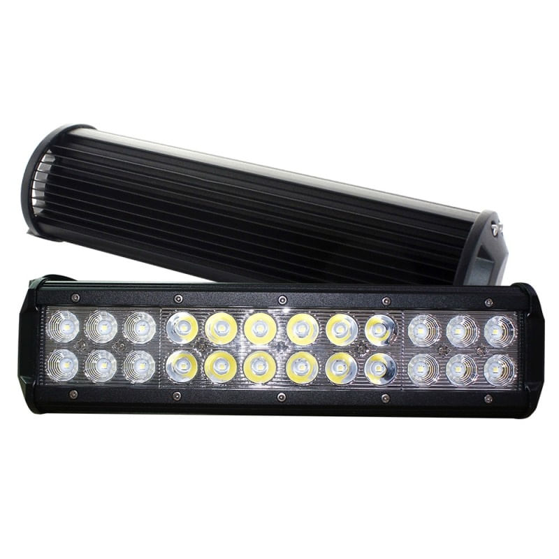 Auto si Moto - Electrice auto - Iluminare si semnalizare - Becuri auto - Bara proiectoare LED Auto Offroad Techstar® PNG2, 72W, 12V-24V, 6000 K, 5280 Lumeni, IP 67, 36 cm, Flood Beam 60° cu - Infinity.ro