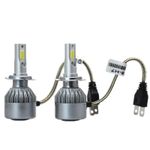 Auto si Moto - Electrice auto - Iluminare si semnalizare - Becuri auto - Set 2 LED-Uri Auto Techstar® C6, H7, 36w, 3800 Lumeni, 6500K, AUTO, 12-24 Volti, COB - Infinity.ro