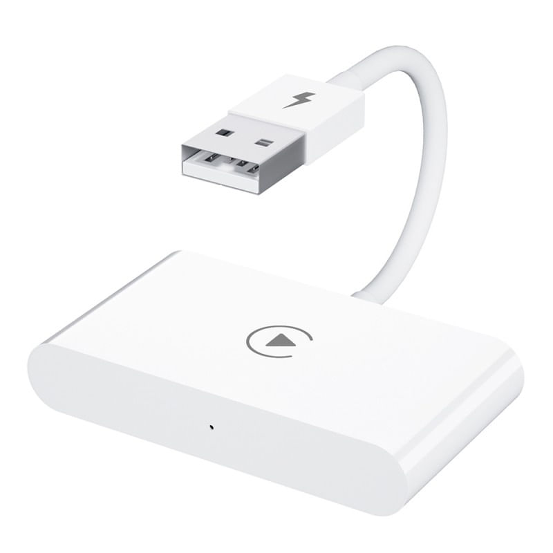 Auto si Moto - Electronice auto - Multimedia auto - Adaptor Wireless Techstar® CTHT-020-2 Pentru Apple CarPlay Si IPhone IOS 10+, Dongle USB-Type C , WiFi 5G, Bluetooth - Infinity.ro