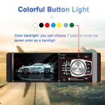 Auto si Moto - Electronice auto - Multimedia auto - MP5 Player Techstar® 4012B, 1DIN, Ecran HD 4.1 inch, Comenzi Volan, Telecomanda, Bluetooth, USB, Negru - Infinity.ro