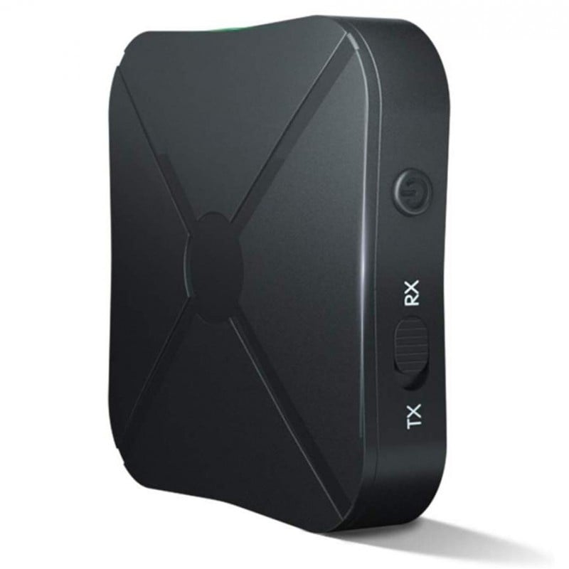 Auto si Moto - Electronice auto - Accesorii electronice auto - Transmitator si Receptor Audio Techstar® KN319, Bluetooth 4.2, Wireless, 2in1, Real Stereo, Adaptor TV, 3.5mm - Infinity.ro