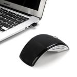 PC, gaming si accesorii - Periferice PC - Mouse - Mouse Wireless Pliabil M1 2.4G USB Receiver pentru Laptop PC - Infinity.ro