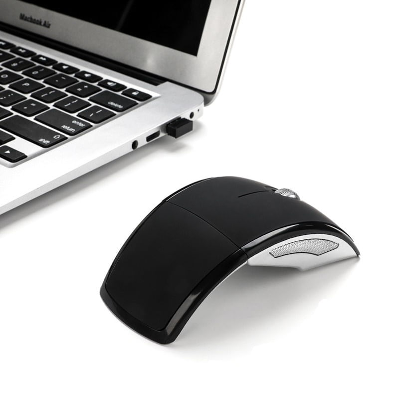 PC, gaming si accesorii - Periferice PC - Mouse - Mouse Wireless Pliabil M1 2.4G USB Receiver pentru Laptop PC - Infinity.ro