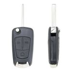 Auto si Moto - Electronice auto - Accesorii electronice auto - Carcasa Cheie Auto Techstar® Opel Astra, Vectra, Signum, Corsa, Meriva, Tigra, 3 Butoane - Infinity.ro