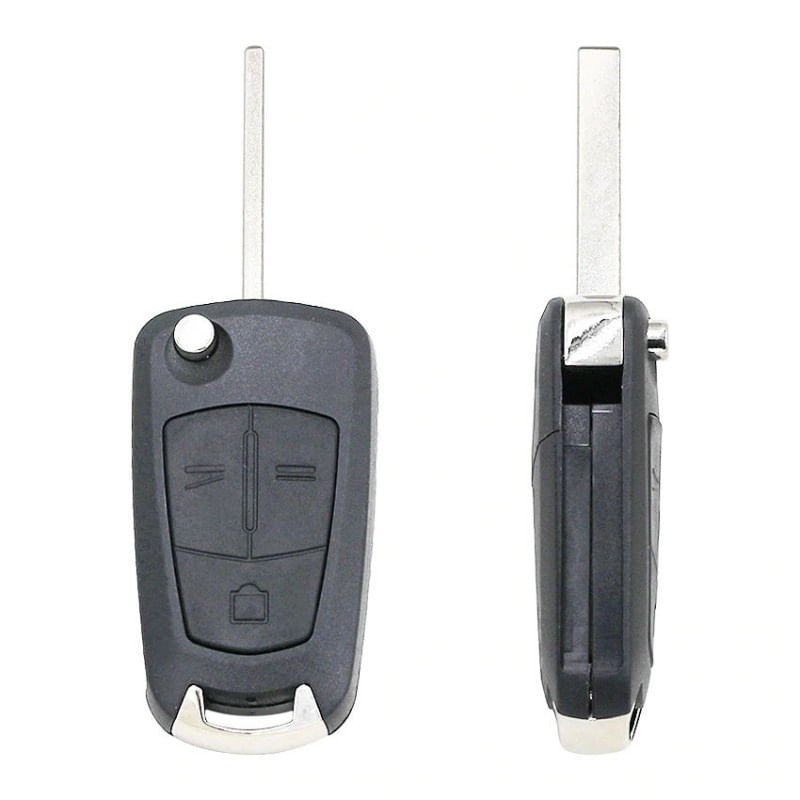 Auto si Moto - Electronice auto - Accesorii electronice auto - Carcasa Cheie Auto Techstar® Opel Astra, Vectra, Signum, Corsa, Meriva, Tigra, 3 Butoane - Infinity.ro