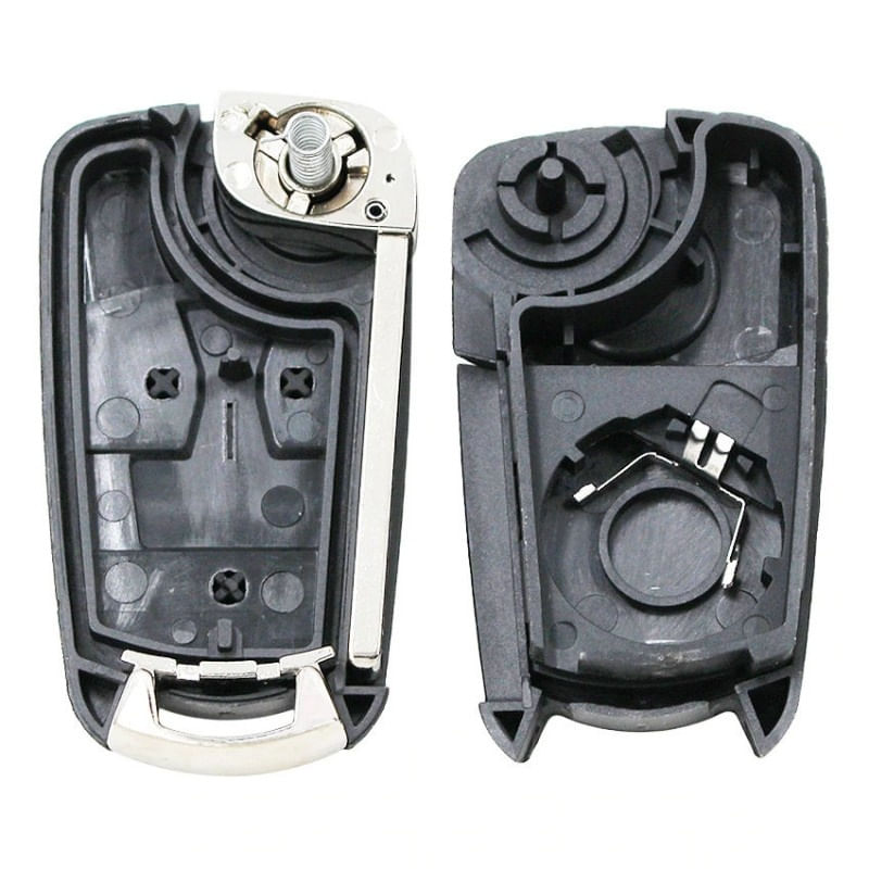 Auto si Moto - Electronice auto - Accesorii electronice auto - Carcasa Cheie Auto Techstar® Opel Astra, Vectra, Signum, Corsa, Meriva, Tigra, 3 Butoane - Infinity.ro