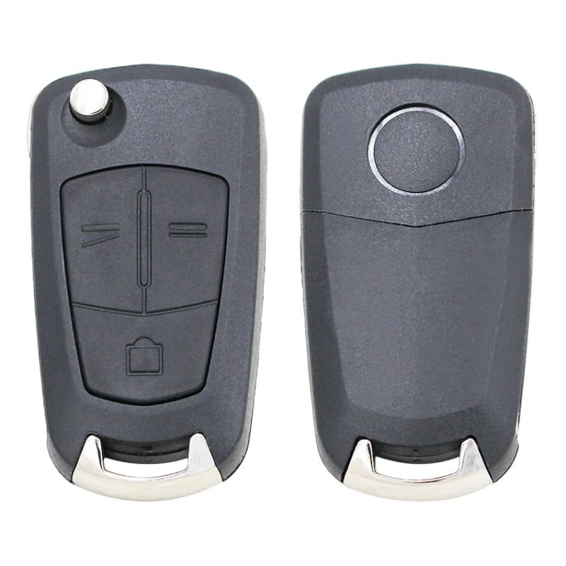 Auto si Moto - Electronice auto - Accesorii electronice auto - Carcasa Cheie Auto Techstar® Opel Astra, Vectra, Signum, Corsa, Meriva, Tigra, 3 Butoane - Infinity.ro