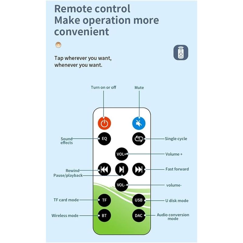 TV, Audio-Video si Foto - Accesorii TV si audio - Cabluri si adaptoare audio - Convertor Audio Digital la Analog Techstar® DAC 192KHz cu Bluetooth 5.4 si Telecomanda, Intrari Optice, Iesiri RCA - Infinity.ro