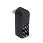 PC, gaming si accesorii - Retelistica - Hub-uri - USB Hub Techstar® HB3, 3.0 High Speed, 1 Port USB 3.0, 2 Port USB 2.0, Conexiune USB 3.0 de mare viteza, Compact - Infinity.ro