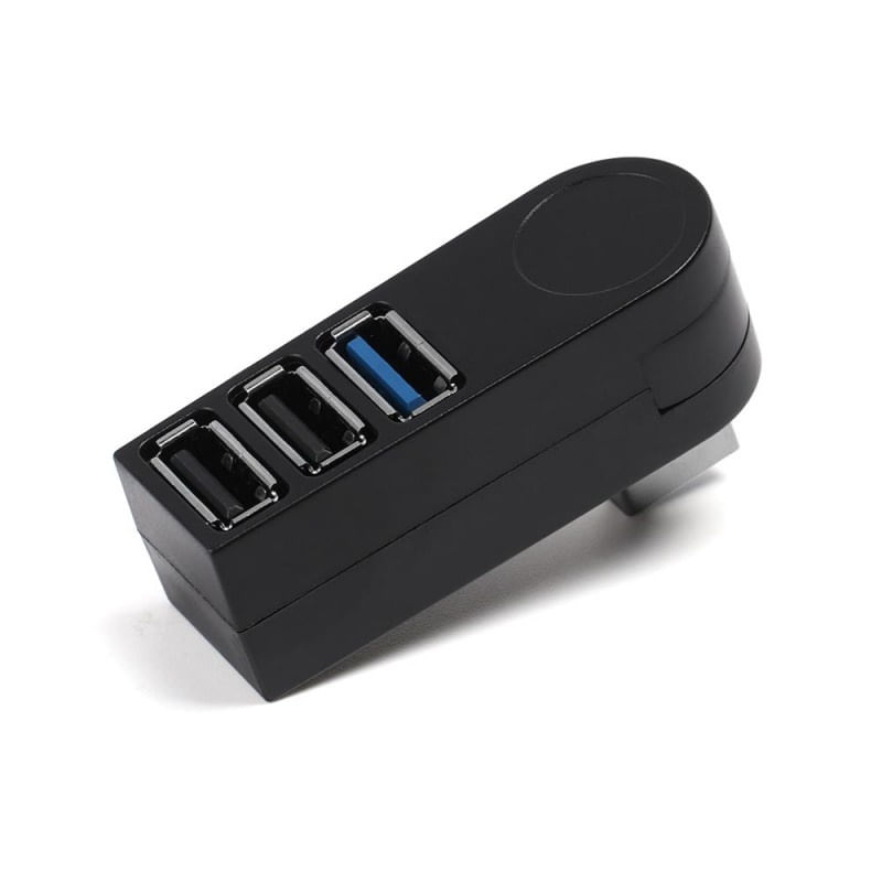 PC, gaming si accesorii - Retelistica - Hub-uri - USB Hub Techstar® HB3, 3.0 High Speed, 1 Port USB 3.0, 2 Port USB 2.0, Conexiune USB 3.0 de mare viteza, Compact - Infinity.ro