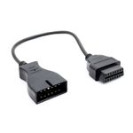 Auto si Moto - Reparatii si depanare - Sisteme de diagnoza - Cablu adaptor Auto Techstar®, GM, 12 Pin la OBD2 16 Pin - Infinity.ro