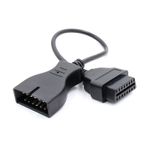 Auto si Moto - Reparatii si depanare - Sisteme de diagnoza - Cablu adaptor Auto Techstar®, GM, 12 Pin la OBD2 16 Pin - Infinity.ro