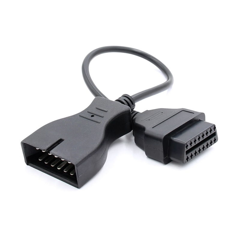 Auto si Moto - Reparatii si depanare - Sisteme de diagnoza - Cablu adaptor Auto Techstar®, GM, 12 Pin la OBD2 16 Pin - Infinity.ro