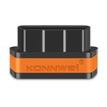 Auto si Moto - Reparatii si depanare - Sisteme de diagnoza - Diagnoza auto OBD2 KONNWEI KW901, Bluetooth 5.0, Buton ON-OFF, compatibil Android iOS, ELM 327 OBDII, Negru/Orange - Infinity.ro