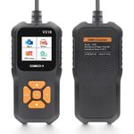 Auto si Moto - Reparatii si depanare - Sisteme de diagnoza - Tester diagnoza auto Techstar® V318, Citire/Stergere coduri de eroare, LCD, Scaner baterie/sistem de incarcare, Test - Infinity.ro