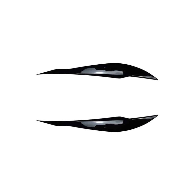 Auto si Moto - Piese auto si accesorii - Piese auto - Tuning - Set 2 Pleoape Faruri Ornamente BMW Seria 3 F30 F31 F32 F33 F36 2011-2018, Negru Lucios - Infinity.ro