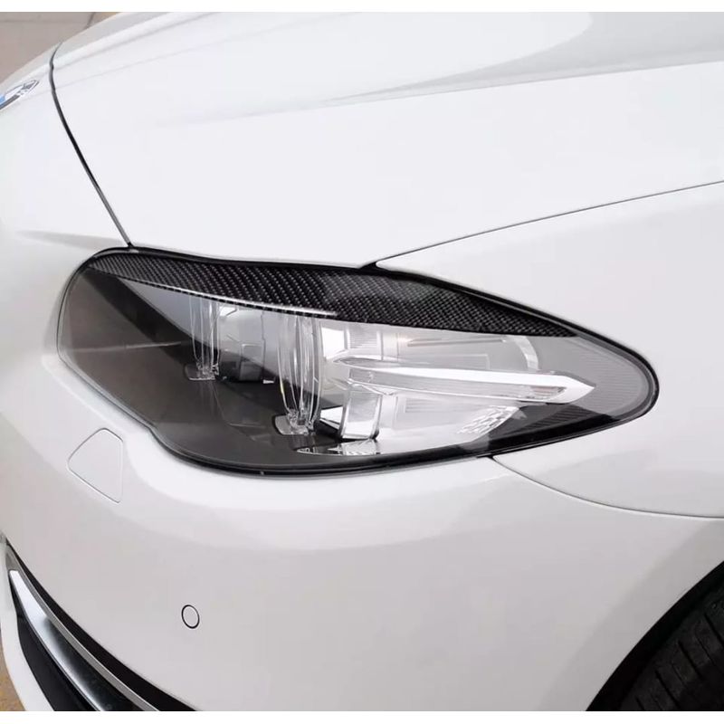 Auto si Moto - Piese auto si accesorii - Piese auto - Tuning - Set 2 Pleoape Pentru Faruri BMW Seria 5 F10 F11, Carbon AutoREY® Premium - Infinity.ro