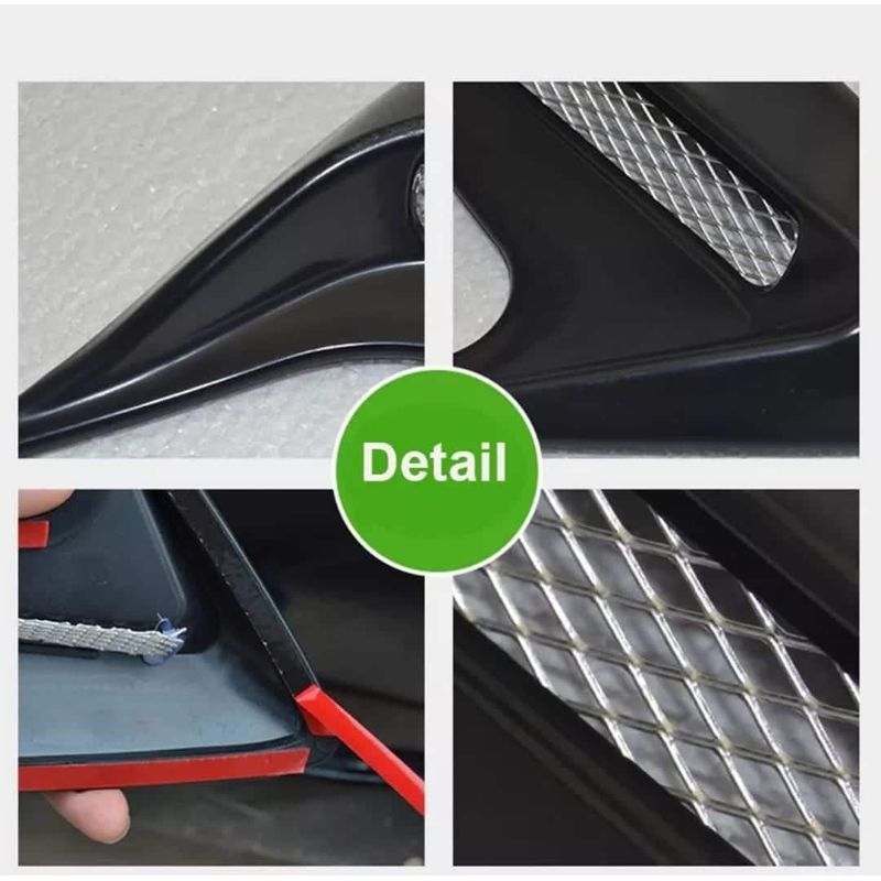 Auto si Moto - Piese auto si accesorii - Piese auto - Tuning - Set Ornament Auto pentru Aripa, Usi, Capota, Culoare Negru Lucios AutoREY® Premium - Infinity.ro