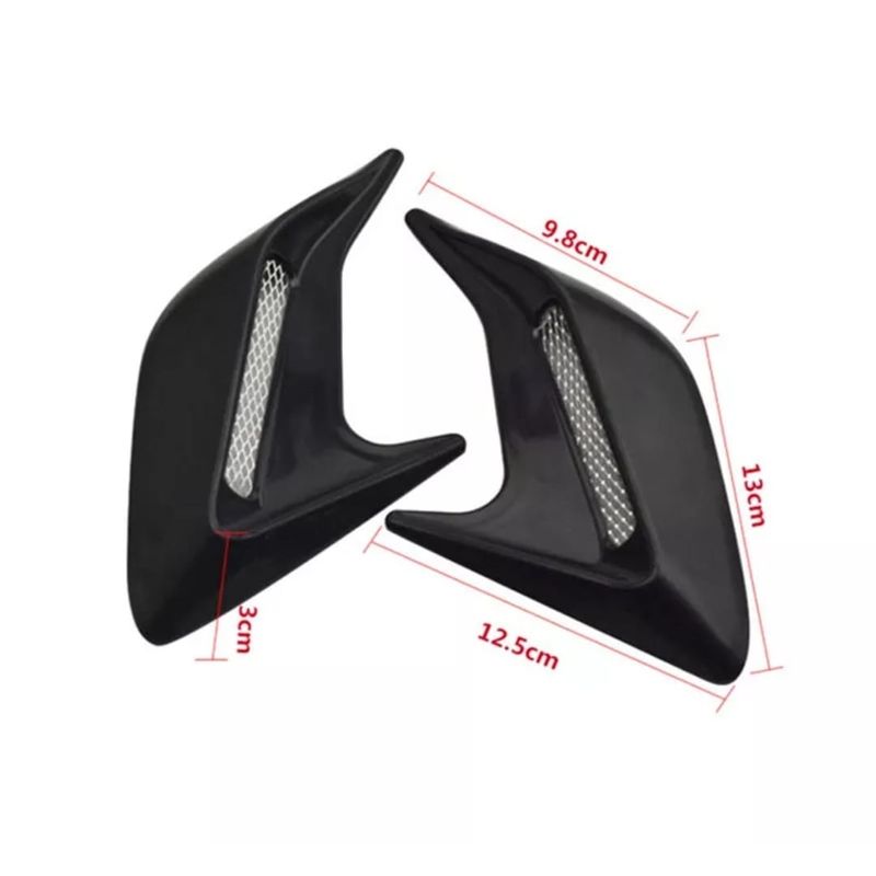 Auto si Moto - Piese auto si accesorii - Piese auto - Tuning - Set Ornament Auto pentru Aripa, Usi, Capota, Culoare Negru Lucios AutoREY® Premium - Infinity.ro