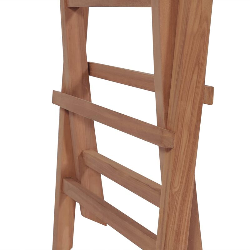 Casa si Gradina - Gradina si terasa - Mobilier exterior - Seturi mobila gradina - Set mobilier exterior cu scaune pliabile, 11 piese, lemn de tec - Infinity.ro