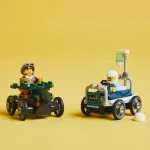 Jucarii, Copii si Bebe - Jucarii si jocuri - Seturi de constructie si cuburi - Seturi de constructie - Lego City Pachet De Curse Avion Vs. Pat De Spital 60459 - Infinity.ro