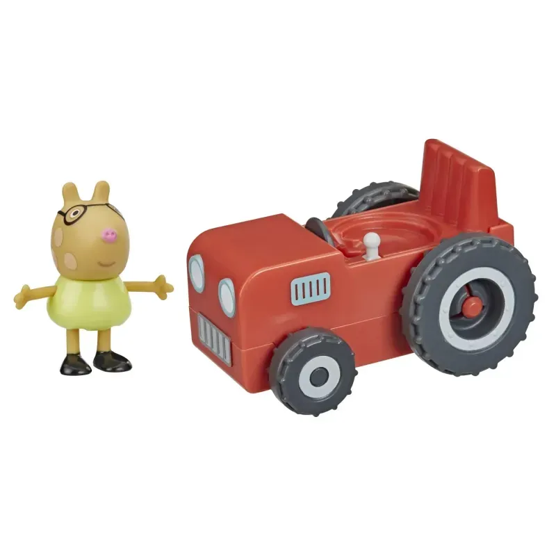 Jucarii, Copii si Bebe - Jucarii si jocuri - Vehicule si jucarii cu telecomanda - Masinute - Peppa Pig Vehicul Cu Figurina Micul Tractor - Infinity.ro