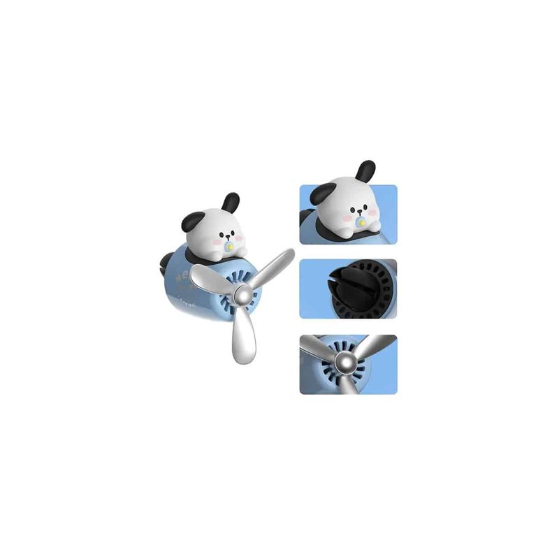 Auto si Moto - Intretinere auto - Odorizante auto - Difuzor Aromaterapie Auto Ursulet Aviator, pentru Grila de Ventilatie Odorizant auto si 2 Arome - Infinity.ro