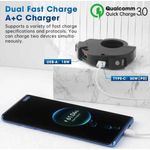 Auto si Moto - Moto - Accesorii moto si consumabile - Incarcator USB pentru Motocicleta SLIM TYPE-C QC3.0 Fast Charging Dual Port USB-A si USB-C pentru Motocicleta ATV Scuter - Infinity.ro