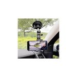 Laptop, Telefoane si Tablete - Telefoane mobile si accesorii - Accesorii Telefoane - Suport si docking telefoane - Suport auto pentru telefon profesional, Negru, Montare pe parbriz sau bord cu ventuza, Reglare 360 grade, Universal - Infinity.ro