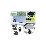 Laptop, Telefoane si Tablete - Telefoane mobile si accesorii - Accesorii Telefoane - Suport si docking telefoane - Suport auto pentru telefon profesional, Negru, Montare pe parbriz sau bord cu ventuza, Reglare 360 grade, Universal - Infinity.ro