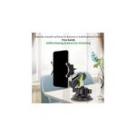 Laptop, Telefoane si Tablete - Telefoane mobile si accesorii - Accesorii Telefoane - Suport si docking telefoane - Suport auto pentru telefon profesional, Negru, Montare pe parbriz sau bord cu ventuza, Reglare 360 grade, Universal - Infinity.ro