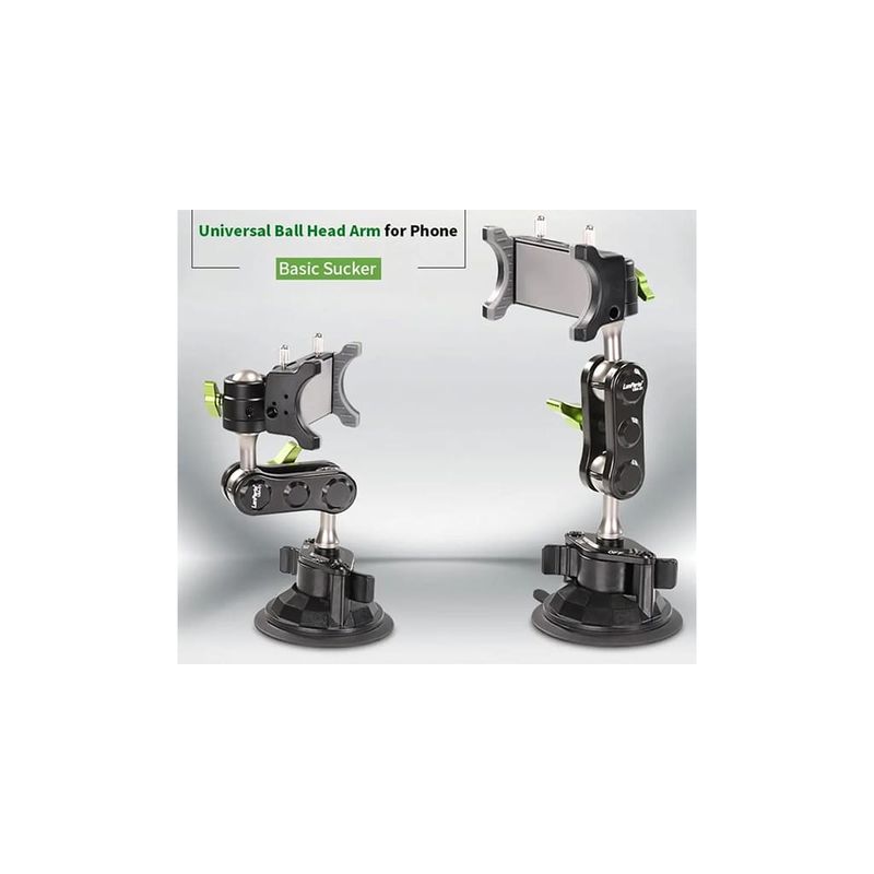 Laptop, Telefoane si Tablete - Telefoane mobile si accesorii - Accesorii Telefoane - Suport si docking telefoane - Suport auto pentru telefon profesional, Negru, Montare pe parbriz sau bord cu ventuza, Reglare 360 grade, Universal - Infinity.ro