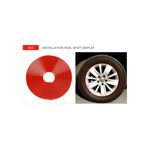 Auto si Moto - Piese auto si accesorii - Piese auto - Tuning - Banda Protectie Jante cu Dublu Adeziv AutoREY® Premium Inele Protectie din Cauciuc, Rola de 8 Metri - Galben - Infinity.ro