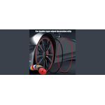 Auto si Moto - Piese auto si accesorii - Piese auto - Tuning - Banda Protectie Jante cu Dublu Adeziv AutoREY® Premium Inele Protectie din Cauciuc, Rola de 8 Metri - Galben - Infinity.ro