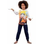 Fashion, accesorii si bijuterii - Copii - Lenjerie si pijamale copii - Pijamale copii - Pijamale lungi Naruto NT40M4206, 110-116 CM 5-6 ani, Alb/Albastru - Infinity.ro