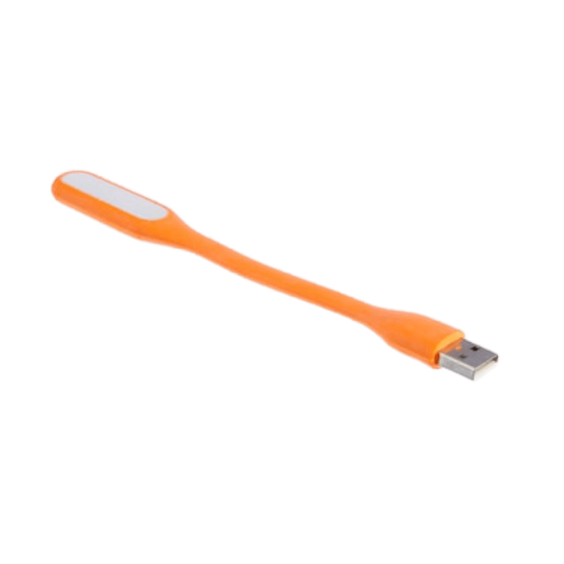 Casa si Gradina - Corpuri si surse de iluminat - Benzi LED - Lampa Portabila USB Pliabila LED Pentru Laptop sau PowerBank – Portocalie - Infinity.ro