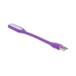 Casa si Gradina - Corpuri si surse de iluminat - Benzi LED - Lampa Portabila USB Pliabila LED Pentru Laptop sau PowerBank – Mov - Infinity.ro