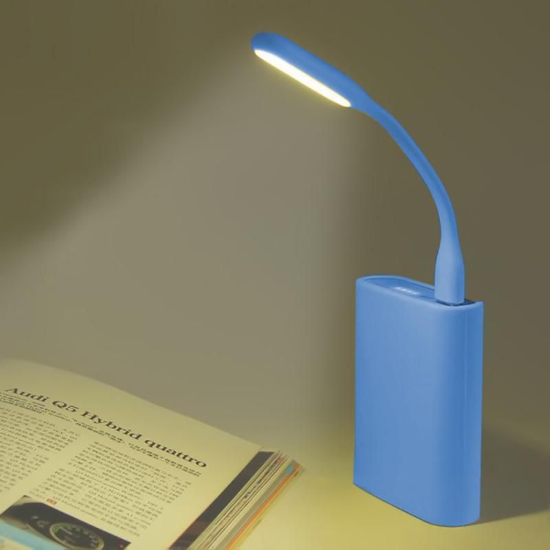 Casa si Gradina - Corpuri si surse de iluminat - Benzi LED - Lampa Portabila USB Pliabila LED Pentru Laptop sau PowerBank – Albastra - Infinity.ro