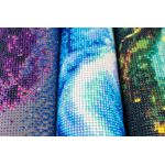 Jucarii, Copii si Bebe - Jucarii si jocuri - Jucarii & jocuri educative - Seturi de artizanat - Set de broderie cu diamante 5D, model Fluturi, 30x40 cm, accesorii incluse, multicolor - Infinity.ro