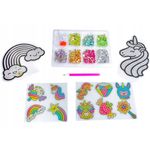 Jucarii, Copii si Bebe - Jucarii si jocuri - Jucarii & jocuri educative - Seturi de artizanat - Set de broderie cu diamante pentru copii, diverse modele, accesorii incluse, multicolor - Infinity.ro