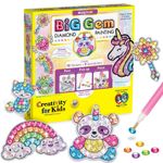 Jucarii, Copii si Bebe - Jucarii si jocuri - Jucarii & jocuri educative - Seturi de artizanat - Set de broderie cu diamante pentru copii, diverse modele, accesorii incluse, multicolor - Infinity.ro