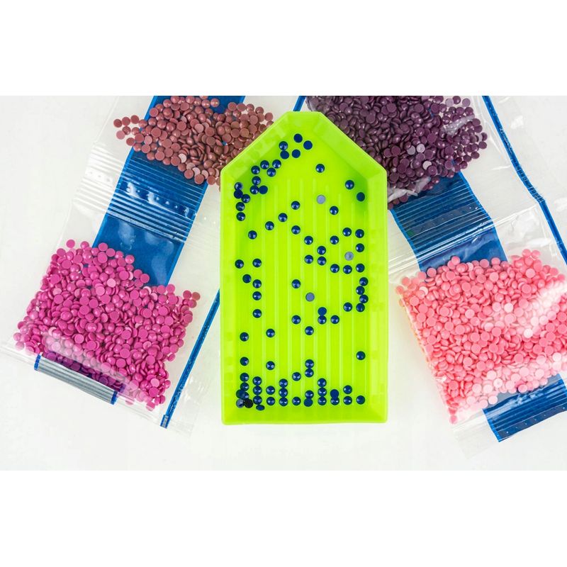 Jucarii, Copii si Bebe - Jucarii si jocuri - Jucarii & jocuri educative - Seturi de artizanat - Set de broderie cu diamante 5D, model Pisica si caine, 30x40 cm, accesorii incluse, multicolor - Infinity.ro