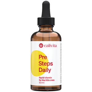Pre Steps Daily Vitamine Lichide pentru Copii cu Multivitamine pentru Bebeluşi & copii de varsta mica (60 ml) - Calivita