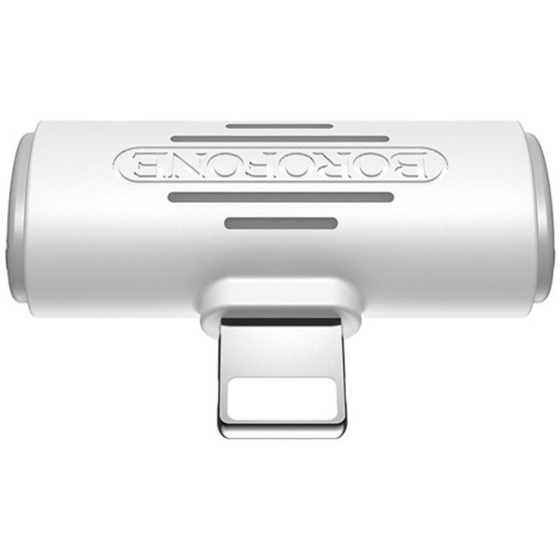 Laptop, Telefoane si Tablete - Telefoane mobile si accesorii - Accesorii Telefoane - Cabluri si adaptoare telefoane - Convertor Audio si Incarcare Lightning Borofone BV6 – Sunet si Alimentare Simultana pentru iPhone 14 13 12 11 Pro Max - Infinity.ro