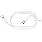 Laptop, Telefoane si Tablete - Telefoane mobile si accesorii - Accesorii Telefoane - Cabluri si adaptoare telefoane - Cablu Date si Incarcare Laptop, Tablet, Smartphone, Putere 100 W, USB Type-C la USB Type-C, Lung 2 m, 5 A, Borofone - Infinity.ro