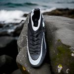 Sport si Outdoor - Echipament Sportiv - Incaltaminte sport - Pantofi sport - Ghete de fotbal copii Sky Wing 9838, cu glezna cusute in varf, pentru teren sintetic culoare negru 36 - Infinity.ro