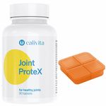 Ingrijire personala si Cosmetice - Sanatate si wellness - Suplimente alimentare - Alte suplimente alimentare - Set supliment alimentar si cutie pastile, pentru flexibilitatea articulara, Joint Protex 90 tablete, CaliVita - Infinity.ro